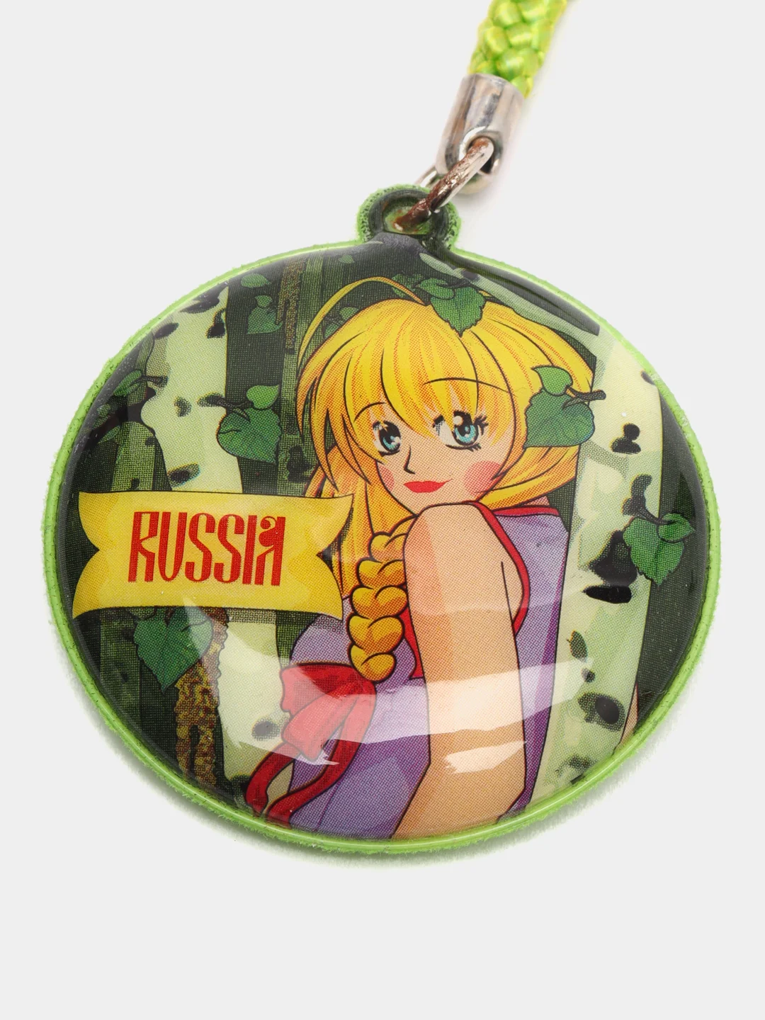Лайм брелок для ключей "Аниме RUSSIA"