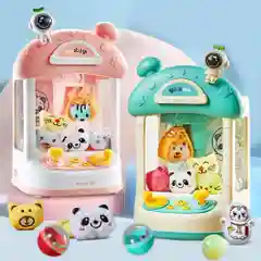 Тёмно-розовый настольная игра "Схвати игрушку", детский игровой автомат хватайка, напитки