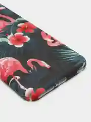 Фуксия чехол для iPhone "Flamflower" 6s, 7, 8 Plus, X, Xs Max, XR, pkt
