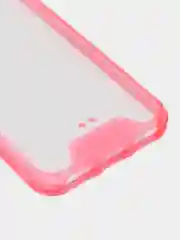 Розовый чехол прозрачный
