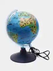 Глобус Зоогеографический (Детский) с подсветкой, 210 мм