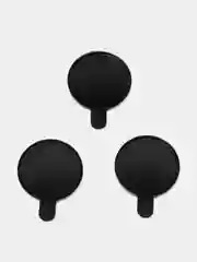 Черный защитные линзы на камеру iPhone 11/Pro/ProMax, 13/Pro/ProMax, 14/Pro/ProMax/14+