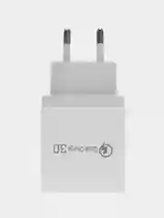 Белый блок питания, 4 USB выхода