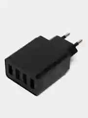 Черный блок питания, 4 USB выхода
