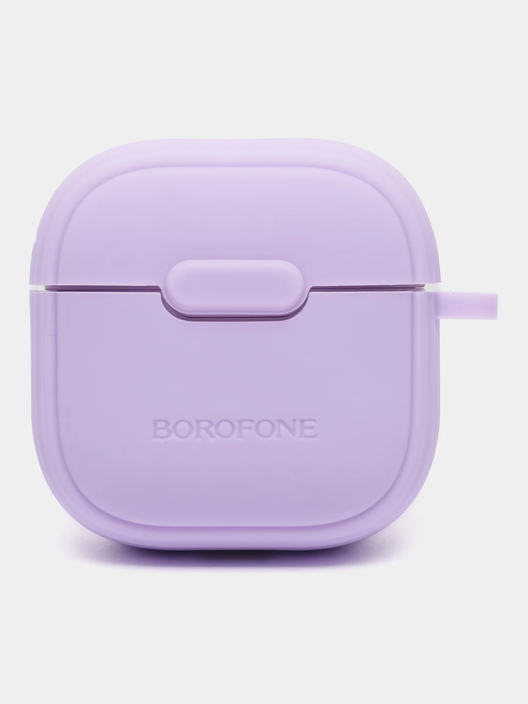 Сиреневый наушники беспроводные Borofone BW29, Bluetooth, с микрофоном, чехол в комплекте