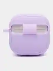 Сиреневый наушники беспроводные Borofone BW29, Bluetooth, с микрофоном, чехол в комплекте