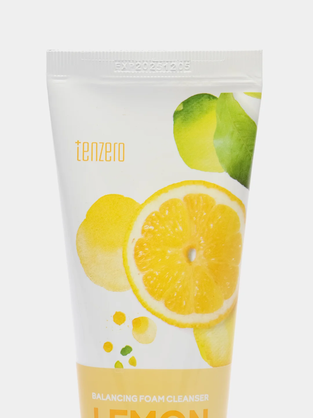 Лимонный пенка для умывания лица Tenzero Balancing Foam Cleanser