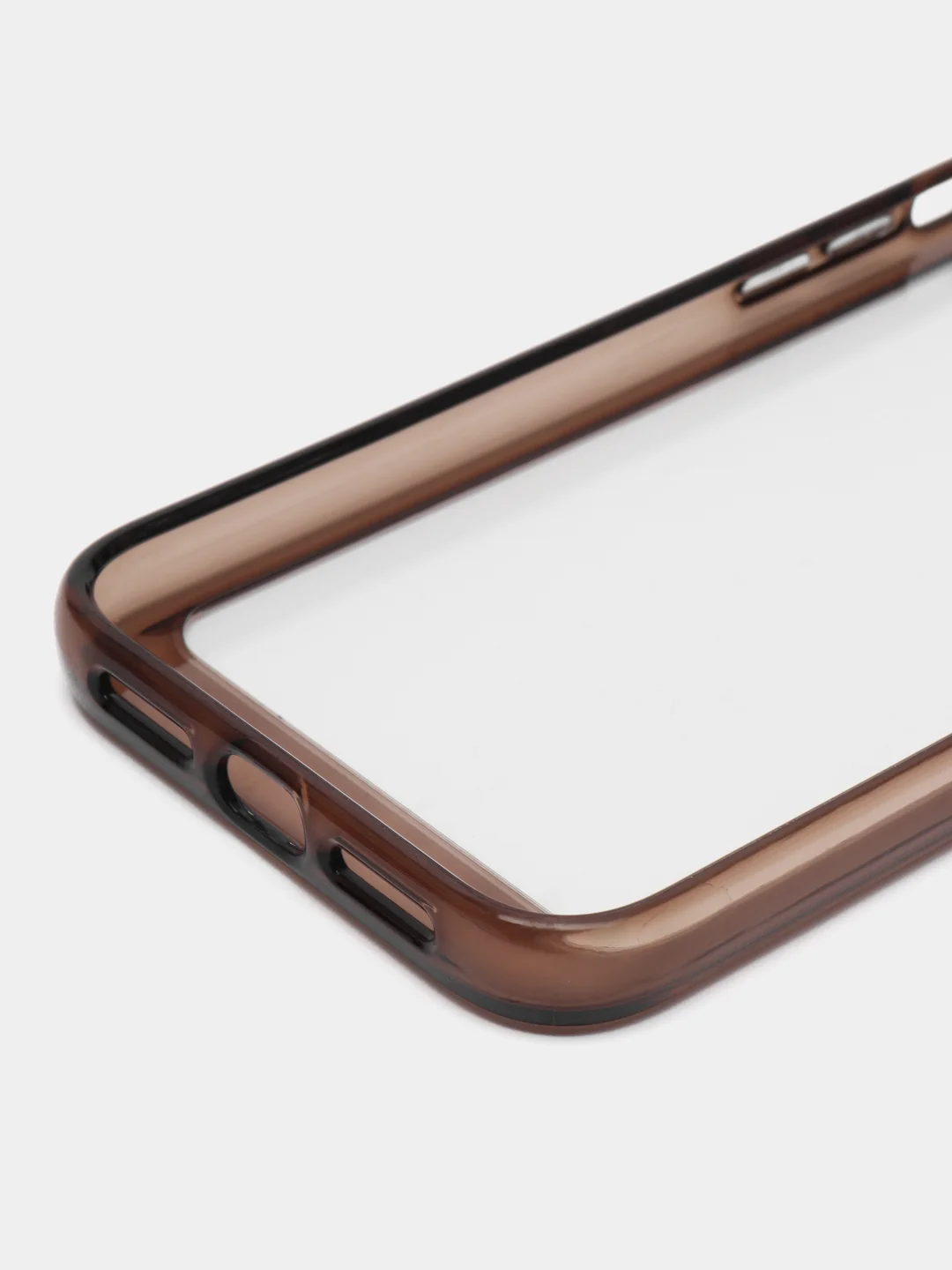 Тёмно-бирюзовый чехол ARMOUR для Apple iPhone 11 усиленный, противоударный, полупрозрачный, твердый