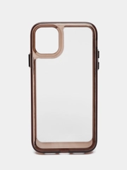 Чехол ARMOUR для Apple iPhone 11 усиленный, противоударный, полупрозрачный, твердый