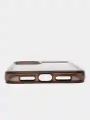 Тёмно-бирюзовый чехол ARMOUR для Apple iPhone 11 усиленный, противоударный, полупрозрачный, твердый