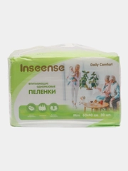 Пеленки одноразовые Inseense Daily Comfort для всей семьи, 60 х 40 и 60 х 90 см, 30 шт