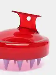 Багровый щетка для мытья головы, силиконовая, массажная