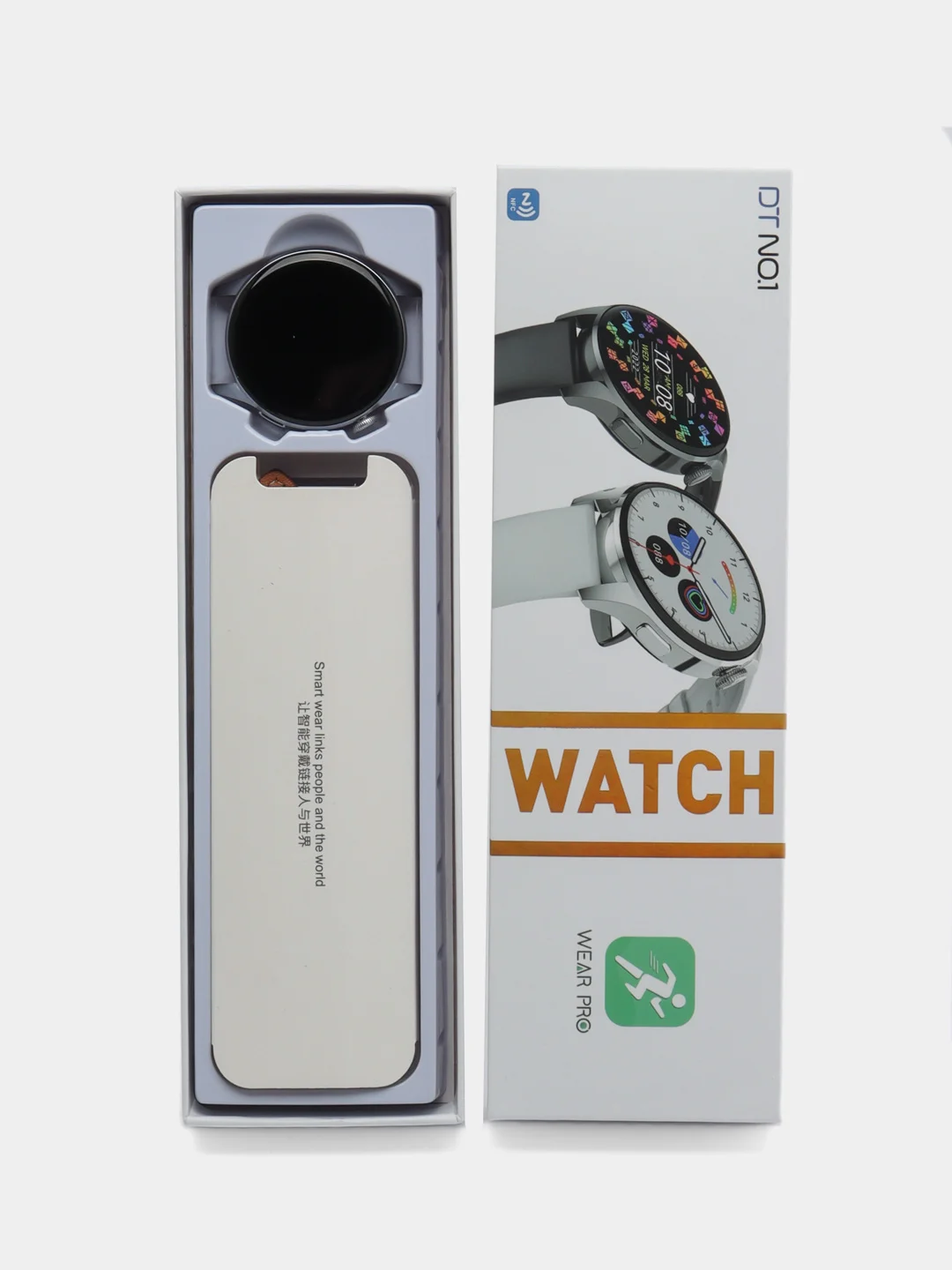 Золотой умные часы Smart Watch DT3 New, 45 мм