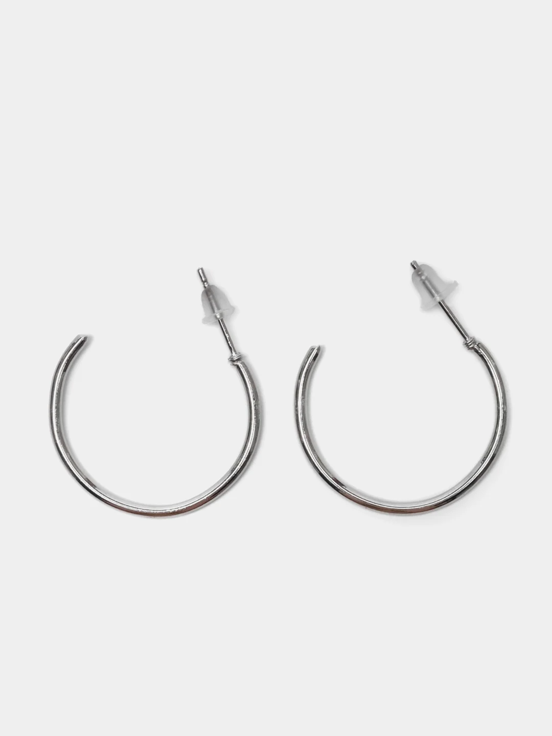 Серебряный сережки женские, набор: гвоздики, 20 пар