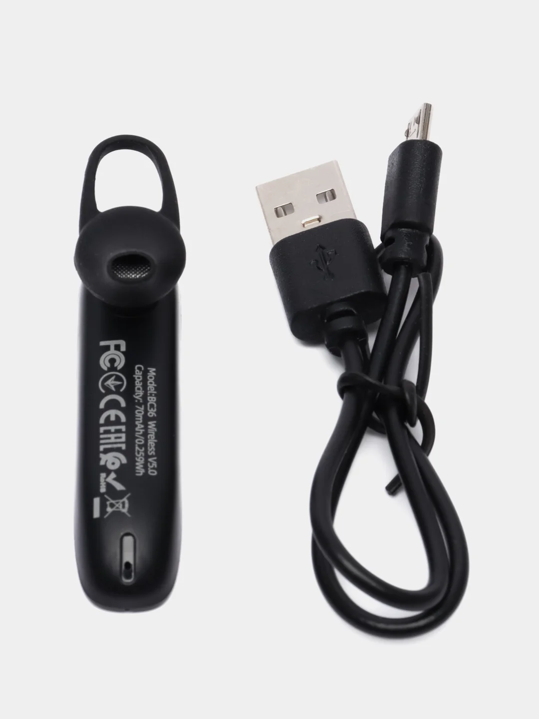 Беспроводная Bluetooth гарнитура, Borofone BC36, черная