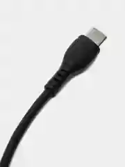 Черный кабель для зарядки телефона iPhone и Android BX51, 1 м / 3 типа разъема