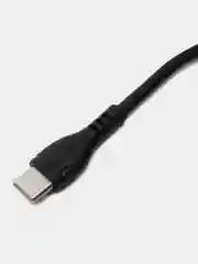 Черный кабель для зарядки телефона iPhone и Android BX51, 1 м / 3 типа разъема
