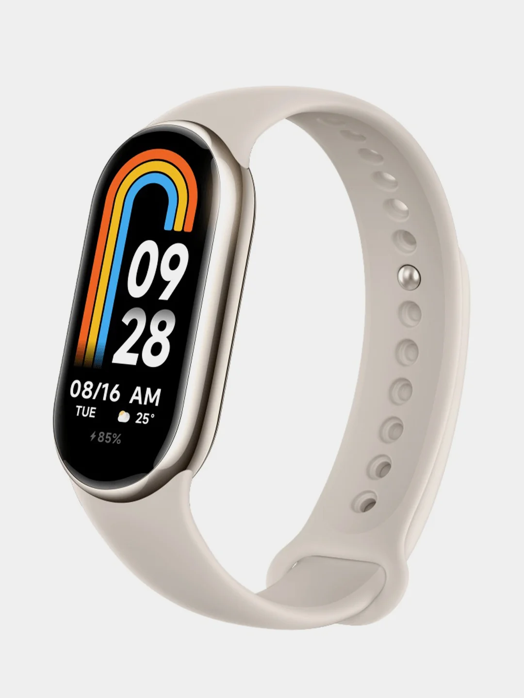 Золотой фитнес-браслет Xiaomi Smart Band 8