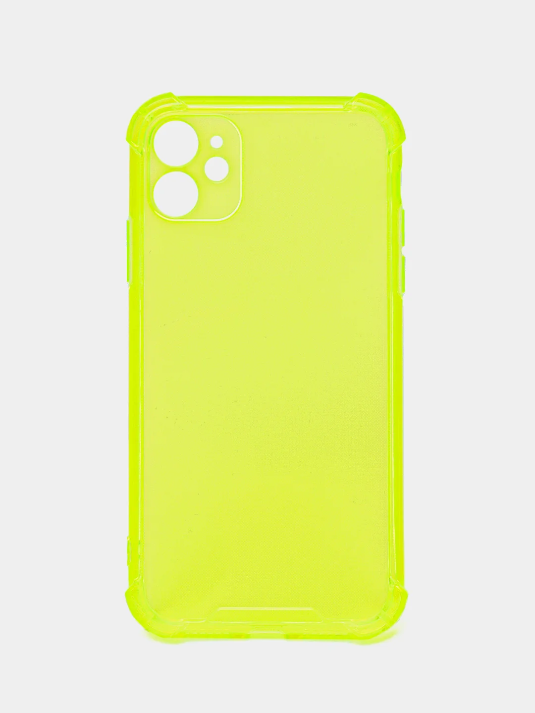 Лимонный прозрачный чехол iPhone 6/7/8/11/12/13/14/15/16/SE/XS/XR/Pro/Max/Plus/Mini противоударный