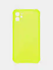 Лимонный прозрачный чехол iPhone 6/7/8/11/12/13/14/15/16/SE/XS/XR/Pro/Max/Plus/Mini противоударный