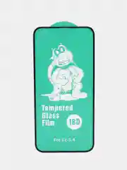 Белый стекло с бортами AirBag iPhone 6/7/8/7+/8+/X/XS/XS Max/11Pro/12mini/12/12Pro/12ProMax