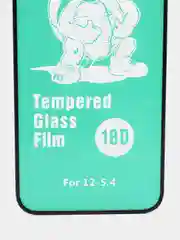 Белый стекло с бортами AirBag iPhone 6/7/8/7+/8+/X/XS/XS Max/11Pro/12mini/12/12Pro/12ProMax