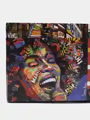Черный коробка складная Pop-art комиксы, 16 х 23 х 7,5 см, 3 вида