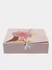 Пудровый коробка складная двухсторонняя Girl, 3 вида