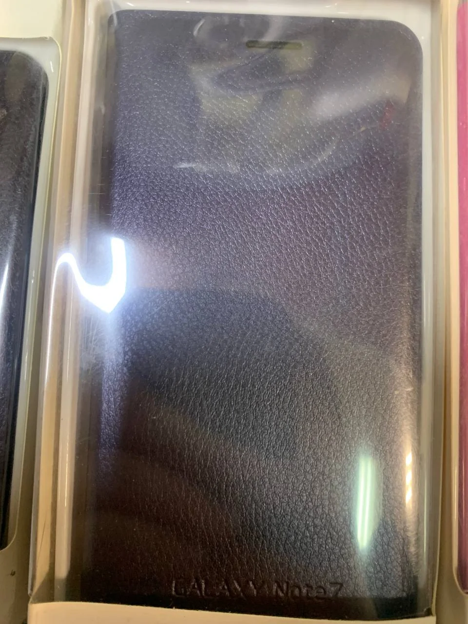 Синий чехол книжка для смартфона Samsung Galaxy Note7/A3 2016/A5 2016/J5 Prime