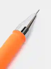 Желтый ручка гелевая 0,5 мм черная, "Улыбайся"
