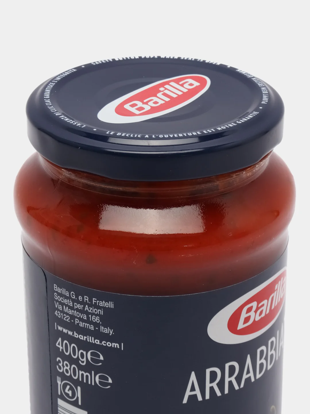 Соус Barilla Arrabbiata томатный с перцем чили, 400г