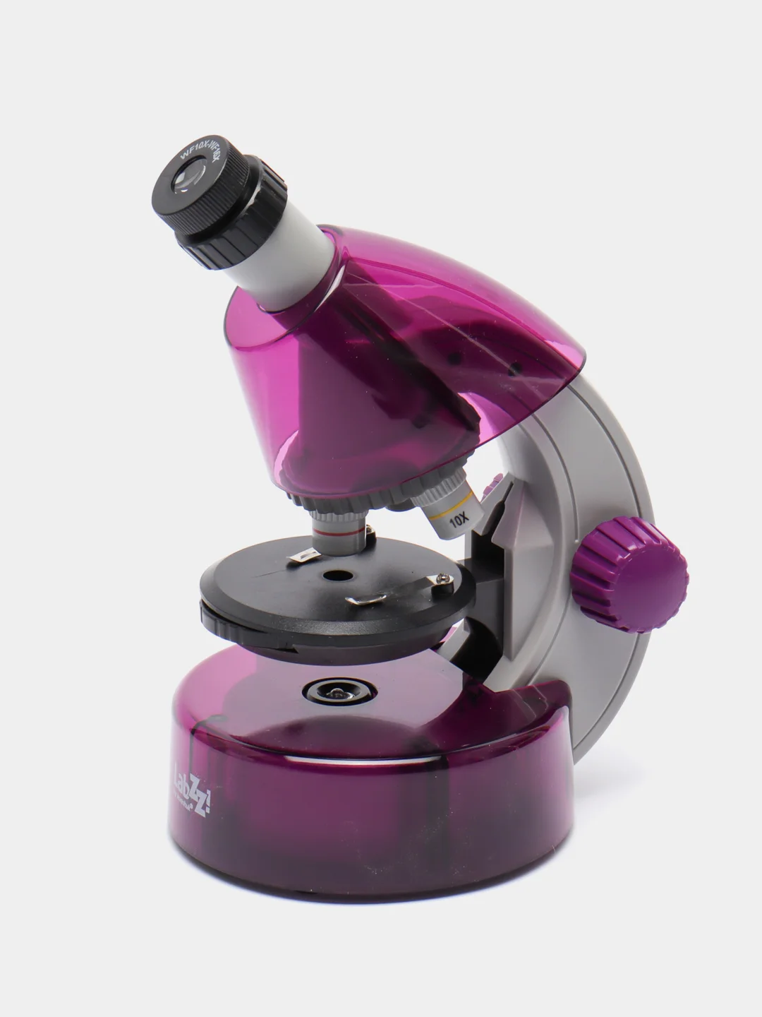 Микроскоп Levenhuk LabZZ M101 AmethystАметист Микроскоп для школьника с набором для опытов