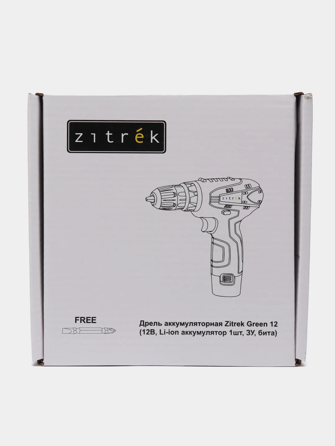 Аккумуляторная дрель-шуруповерт Zitrek Green 12