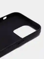 Синий чехол MagSafe для Apple iPhone 14 Pro Max кожаный BROSCORP из натуральной кожи защитный