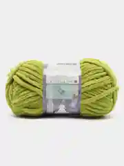 Салатовый пряжа плюшевая Alize Velluto