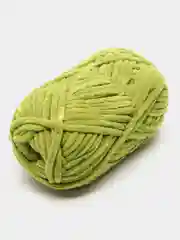 Салатовый пряжа плюшевая Alize Velluto