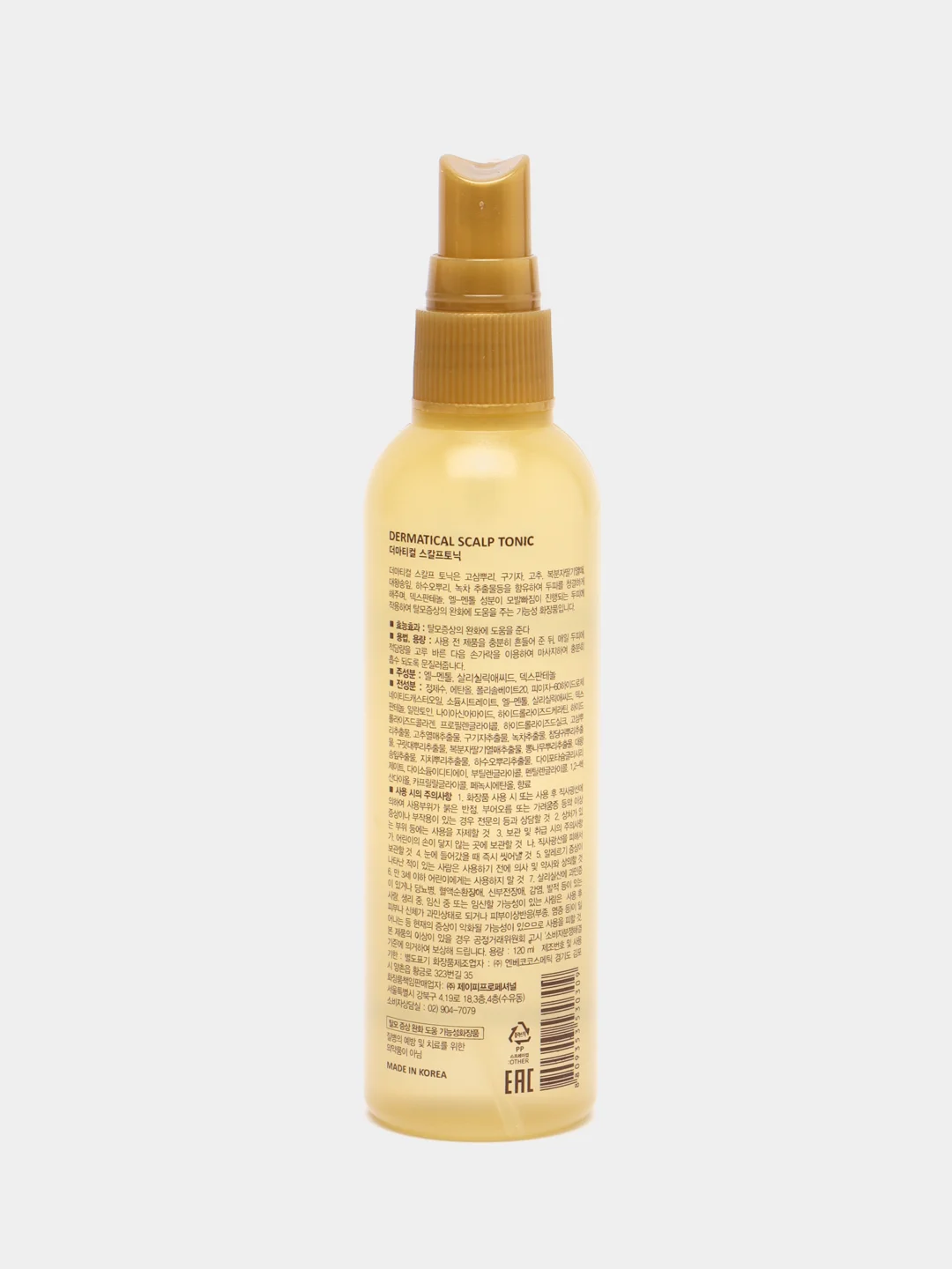 Тоник для волос и кожи головы укрепляющий Lador Dermatical Scalp Helper Hair Tonic 120мл
