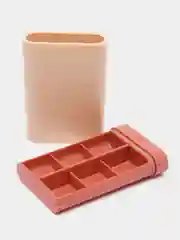 Бордовый таблетница