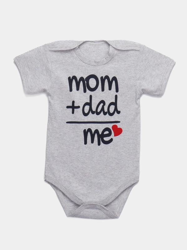 Боди Mom+dad (Мама+Папа) с коротким рукавом