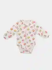 Боди Macarons, с длинными рукавами
