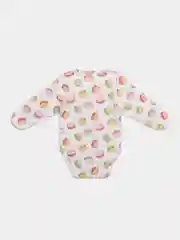 Боди Macarons, с длинными рукавами