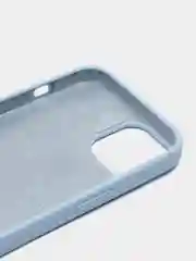 Небесно-голубой чехол Silicone Case для iPhone 14, 14 Plus, 14 Pro, 14 Pro Max, с закрытым низом
