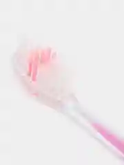 Розовый зубная щетка