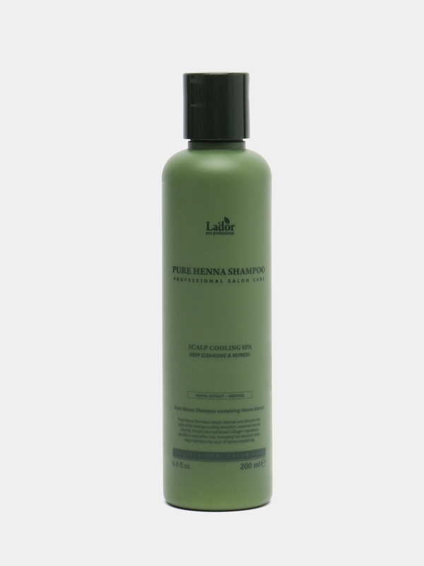 Шампунь для волос с хной укрепляющий LaDor Pure Henna, 200 мл