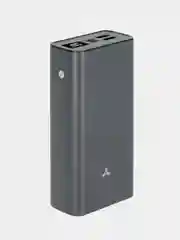 Серый внешний аккумулятор Atlant 30MQD, 30 000 мАч, USB Type-A/Type-C, быстрая зарядка