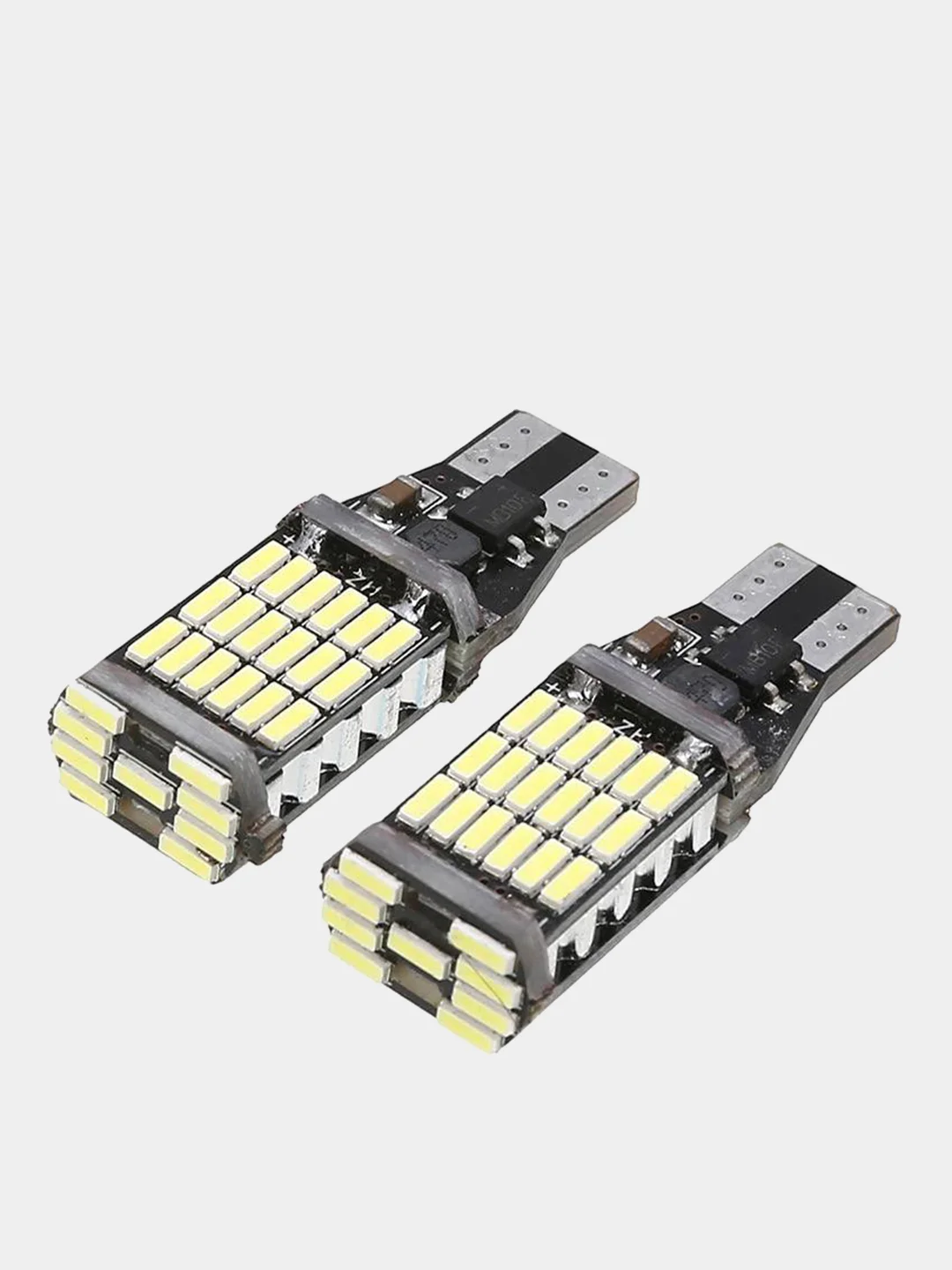 Белый светодиодные LED-лампы W16W T15, CUNBUS 45 smd 1-2 штуки