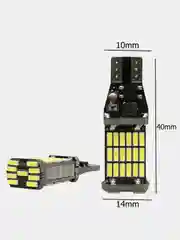 Белый светодиодные LED-лампы W16W T15, CUNBUS 45 smd 1-2 штуки