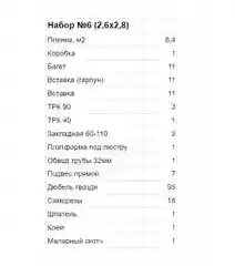 Натяжной потолок своими руками, комплект