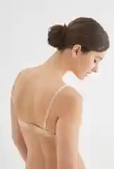 Бежевый бюстгальтер женский Infinity Lingerie Push-up с формованными чашками, на косточках