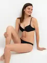Черный бюстгальтер женский Infinity Lingerie Push-up с формованными чашками, на косточках